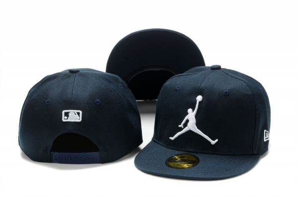 Fashion Street Snapbacks Jordan Fitted Hats in Dark Blue White,high-tech materials,Outlet Store,Online Retailer Snapbacks/Hats/Caps