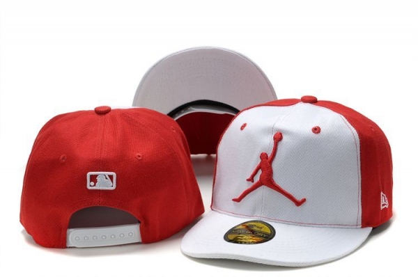 Fashion Street Snapbacks Jordan Fitted Hats in White Red,promo codes,Outlet,stable quality Snapbacks/Hats/Caps