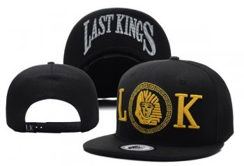 Fashion Street Snapbacks Last King Fitted Hats in Black Yellow Logo,fashionable design,unique design,Colorful And Fashion-Forward Snapbacks/Hats/Caps