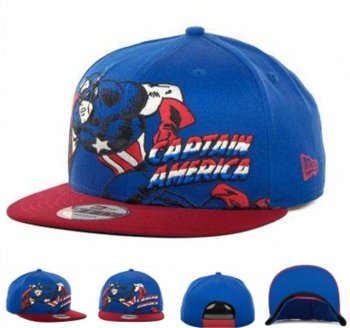 Fashion Street Snapbacks American Captain Fitted Hats in Blue and Red,pretty and colorful,100% authentic,cheap prices Snapbacks/Hats/Caps