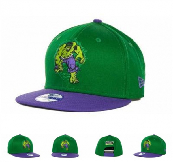 Fashion Street Snapbacks Kid Action Arch Fitted Hats in Green Purple,100% High Quality,reliable reputation,Authentic USA Online Snapbacks/Hats/Caps