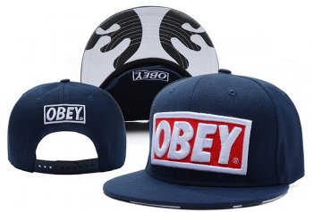 Fashion Street Snapbacks Obey Fitted Caps in Dark Blue,online leading retailer,official online website,high-end Snapbacks/Hats/Caps