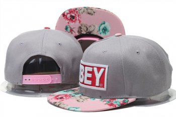 Fashion Street Snapbacks Obey Fitted Caps in Gray Pink,Wholesale,Best Prices,Available to buy online Snapbacks/Hats/Caps