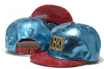 Fashion Street Snapbacks Obey Fitted Caps in Jade Blue Siver Red,Store,unique design,In Stock Snapbacks/Hats/Caps