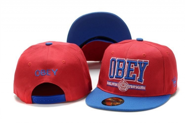 Fashion Street Snapbacks Obey Fitted Caps in Red Jade Blue,100% high Quality Guarantee,Sale UK,unique Snapbacks/Hats/Caps