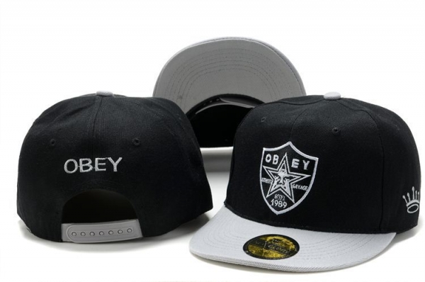 Fashion Street Snapbacks Obey Fitted Hats in Black Beige,reliable reputation,high quality guarantee,sale retailer Snapbacks/Hats/Caps