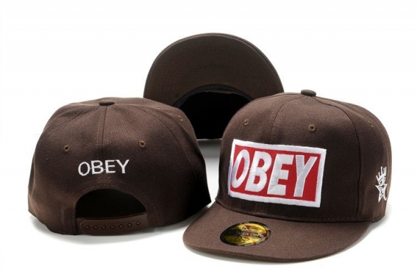 Fashion Street Snapbacks Obey Fitted Hats in Brown,unique design,utterly stylish,catalogo Snapbacks/Hats/Caps