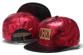 Fashion Street Snapbacks Obey Fitted Hats in Dark Red Silver,beautiful in colors,100% High Quality,Discount Snapbacks/Hats/Caps