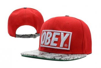 Fashion Street Snapbacks Obey Fitted Hats in Red Snake Stripes,recognized brands,vast selection,high quality guarantee Snapbacks/Hats/Caps