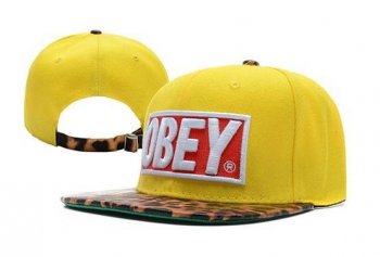 Fashion Street Snapbacks Obey Fitted Hats in Yellow Leopard,Biggest Discount,gorgeous,reasonable sale price Snapbacks/Hats/Caps