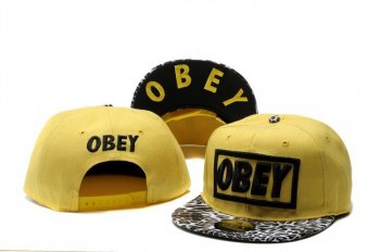 Fashion Street Snapbacks Obey Fitted Hats in Yellow,wide varieties,Fast Worldwide Delivery,Fast Worldwide Delivery Snapbacks/Hats/Caps