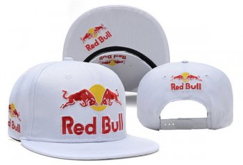 Fashion Street Snapbacks Red Bull Fitted Hats in White,Buy Online,Authorized Site,great deals Snapbacks/Hats/Caps