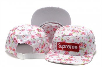 Fashion Street Snapbacks Supreme Fitted Caps in Beige Pink Flower,ever-popular,gorgeous,Elegant Factory Outlet Snapbacks/Hats/Caps