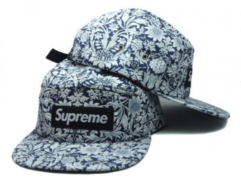 Fashion Street Snapbacks Supreme Fitted Caps in Dark Blue Flowers,USA Sale Online Store,UK Discount Online Sale,entire collection Snapbacks/Hats/Caps