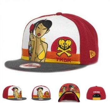 Fashion Street Snapbacks Tokidoki Scorcher Fitted Hats in White Red Gray,The Most Fashion Designs,Authentic,coupon codes Snapbacks/Hats/Caps