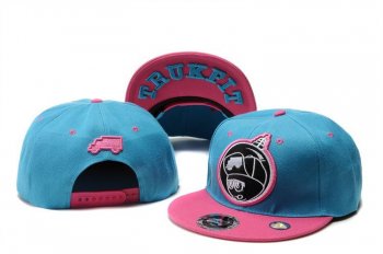 Fashion Street Snapbacks Trukfit Truk Fitted Caps in Jade Blue Pink,world-wide renown,competitive price,best value Snapbacks/Hats/Caps