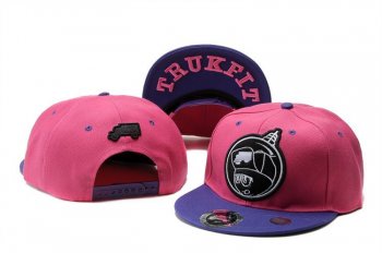 Fashion Street Snapbacks Trukfit Truk Fitted Caps in Pink Purple,world-wide renown,affordable price,official authorized store Snapbacks/Hats/Caps