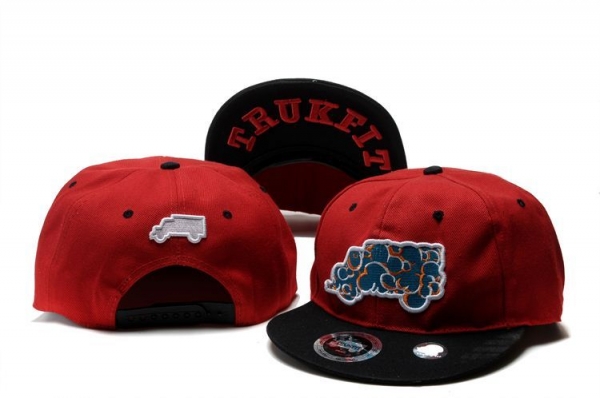 Fashion Street Snapbacks Trukfit Truk Fitted Caps in Red and Black,Cheap,Hot Sale,best value Snapbacks/Hats/Caps