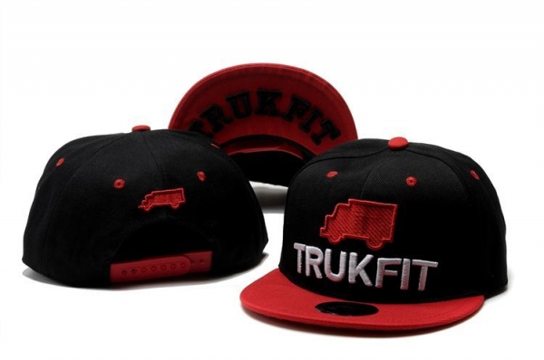 Fashion Street Snapbacks Trukfit Truk Fitted Hats in Black and Red,Largest Fashion Store,catalogo,Huge Discount Snapbacks/Hats/Caps