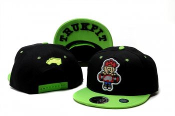 Fashion Street Snapbacks Trukfit Truk Fitted Hats in Black Green,famous brand,latest fashion-trends,multiple colors Snapbacks/Hats/Caps