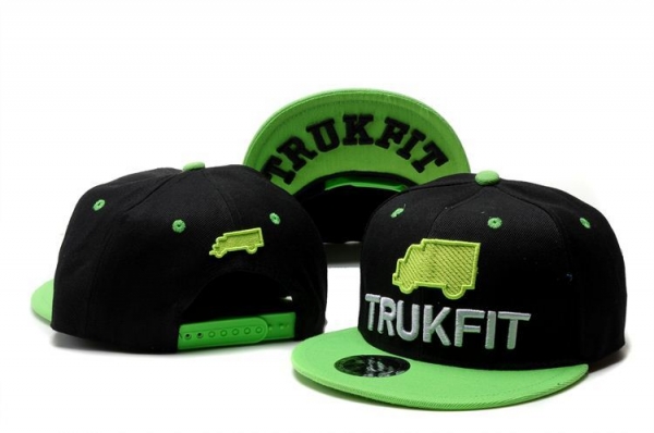 Fashion Street Snapbacks Trukfit Truk Fitted Hats in Black Light Green,free delivery,huge inventory,worldwide shipping Snapbacks/Hats/Caps