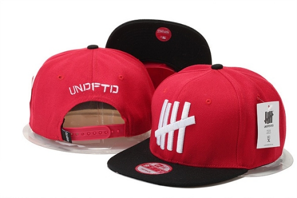 Fashion Street Snapbacks Undefeated Fitted Hats in Red Black,official shop,timeless design,outlet for sale Snapbacks/Hats/Caps