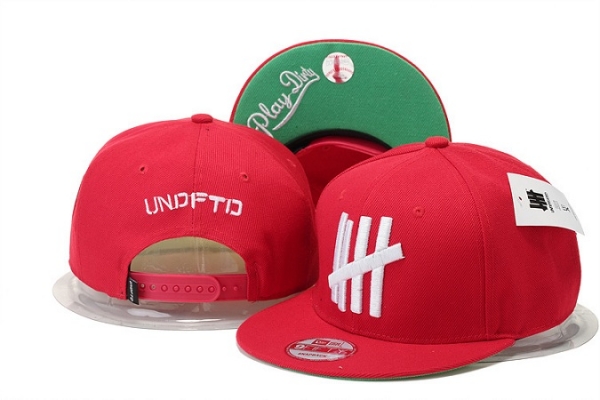 Fashion Street Snapbacks Undefeated Fitted Hats in Red White,delicate colors,official authorized store,delicate colors Snapbacks/Hats/Caps