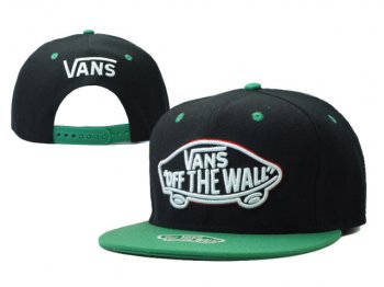 Fashion Street Snapbacks VANS Fitted Hats in Black Green,wide varieties,newest collection,top brands Snapbacks/Hats/Caps