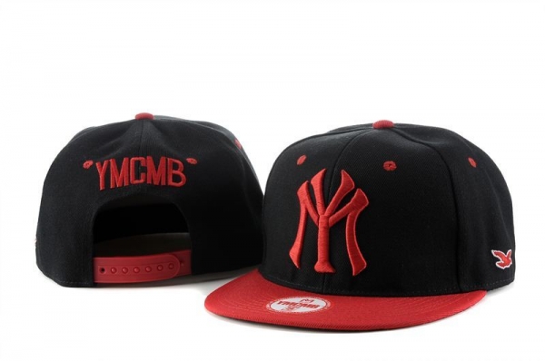 Fashion Street Snapbacks YMCMB Fitted Caps in Black and Red,ever-popular,Discount Sale,Elegant Factory Outlet Snapbacks/Hats/Caps