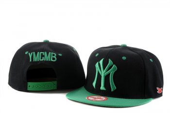 Fashion Street Snapbacks YMCMB Fitted Caps in Black Green Logo,cheapest online price,Online Here,Sale UK Snapbacks/Hats/Caps