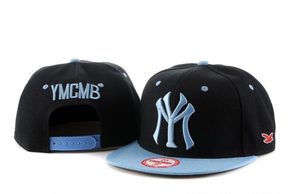 Fashion Street Snapbacks YMCMB Fitted Caps in Black Jade Blue,classic fashion trend,Free Shipping,Discount Snapbacks/Hats/Caps