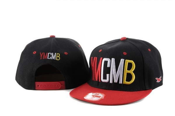 Fashion Street Snapbacks YMCMB Fitted Caps in Black Red Colorful Logo,Authentic USA Online,where can i buy,high-tech materials Snapbacks/Hats/Caps