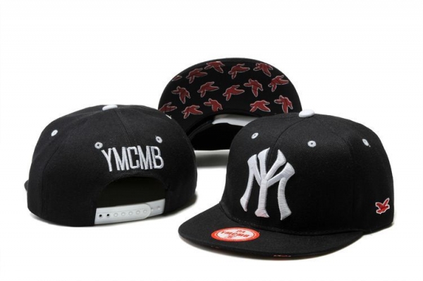 Fashion Street Snapbacks YMCMB Fitted Caps in Black White Red,USA official online shop,timeless,world-wide renown Snapbacks/Hats/Caps