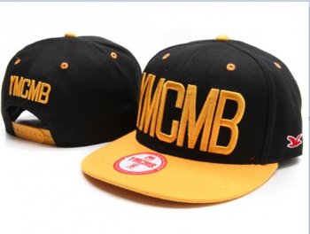 Fashion Street Snapbacks YMCMB Fitted Caps in Black Yellow,high quality guarantee,Cheap Sale,quality and quantity assured Snapbacks/Hats/Caps