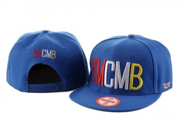 Fashion Street Snapbacks YMCMB Fitted Caps in Blue Colorful Logo,Discount,gorgeous,outlet boutique Snapbacks/Hats/Caps