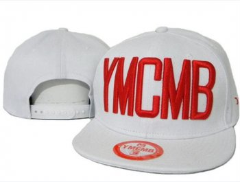 Fashion Street Snapbacks YMCMB Fitted Caps in White Red Logo,Factory Outlet Price,attractive design,Huge Discount Snapbacks/Hats/Caps