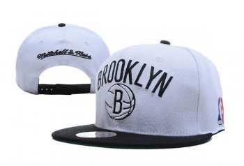 NBA Snapbacks Brooklyn Nets New Era 59FIFTY Fitted Caps in White Black,Wholesale,high-end,Top Brand Wholesale Online Snapbacks/Hats/Caps