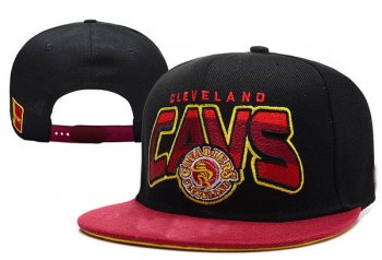 NBA Snapbacks Cleveland Cavaliers Fitted Caps in Black Red,Cheapest,large discount,No Sale Tax Snapbacks/Hats/Caps