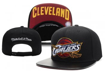 NBA Snapbacks Cleveland Cavaliers Fitted Hats in Black with Yellow,authentic quality,Newest,On Sale Snapbacks/Hats/Caps