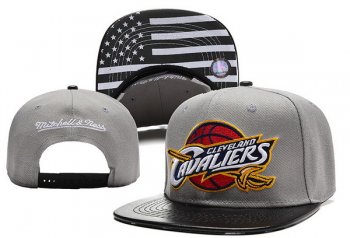 NBA Snapbacks Cleveland Cavaliers Fitted Hats in Gray Black,largest collection,wholesale price,100% quality guarantee Snapbacks/Hats/Caps