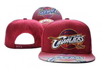 NBA Snapbacks Cleveland Cavaliers Fitted Hats in Light Red Beige,unique,Exclusive Deals,wholesale dealer Snapbacks/Hats/Caps