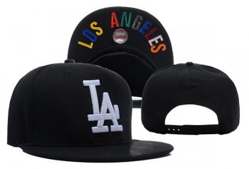 MLB Snapbacks Los Angeles Dodgers New Era 59FIFTY Fitted Hats in Black White Logo,UK Cheap Sale,100% High Quality,worldwide shipping Snapbacks/Hats/Caps