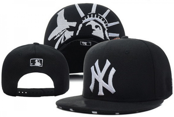 MLB Snapbacks New York Yankees New Era 59FIFTY Fitted Hats in Black White Logo,lowest price,great deals,enjoy great discount Snapbacks/Hats/Caps