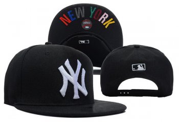 MLB Snapbacks New York Yankees New Era 59FIFTY Fitted Hats in Black with White Logo,worldwide shipping,Official supplier,Unbeatable Offers Snapbacks/Hats/Caps