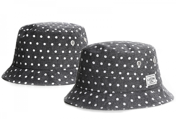 Fashion Bucket Caps Cayler Sons Caps in Gray with White Dots,authorized dealers,Free Shipping,Unbeatable Offers Snapbacks/Hats/Caps