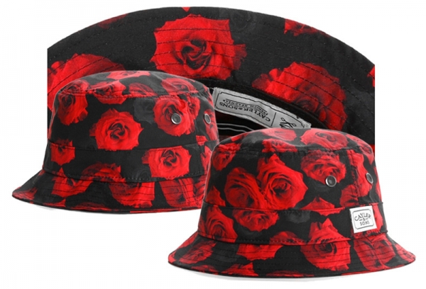 Fashion Bucket Caps Cayler Sons Caps in Black with Red Flowers,delicate colors,100% Genuine,Available to buy online Snapbacks/Hats/Caps