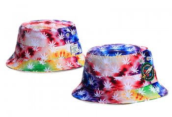 Fashion Bucket Caps Cayler Sons Caps in Bright Colors with White Leaves,USA Cheap Sale,official shop,promo codes Snapbacks/Hats/Caps