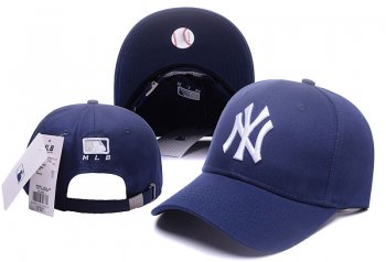 MLB Snapbacks New York Yankees Fitted Caps in Blue White Logo,Online,low price,Fantastic savings Snapbacks/Hats/Caps