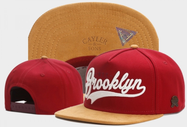 Best Selling Caps Cayler Sons Snapback in Blood Red Tan,100% Genuine,100% top quality,Online Here Snapbacks/Hats/Caps