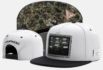 Best Selling Caps Cayler Sons Snapback in White Black with Green Bottle Pattern,catalogo,Clearance Sale,100% High Quality Snapbacks/Hats/Caps